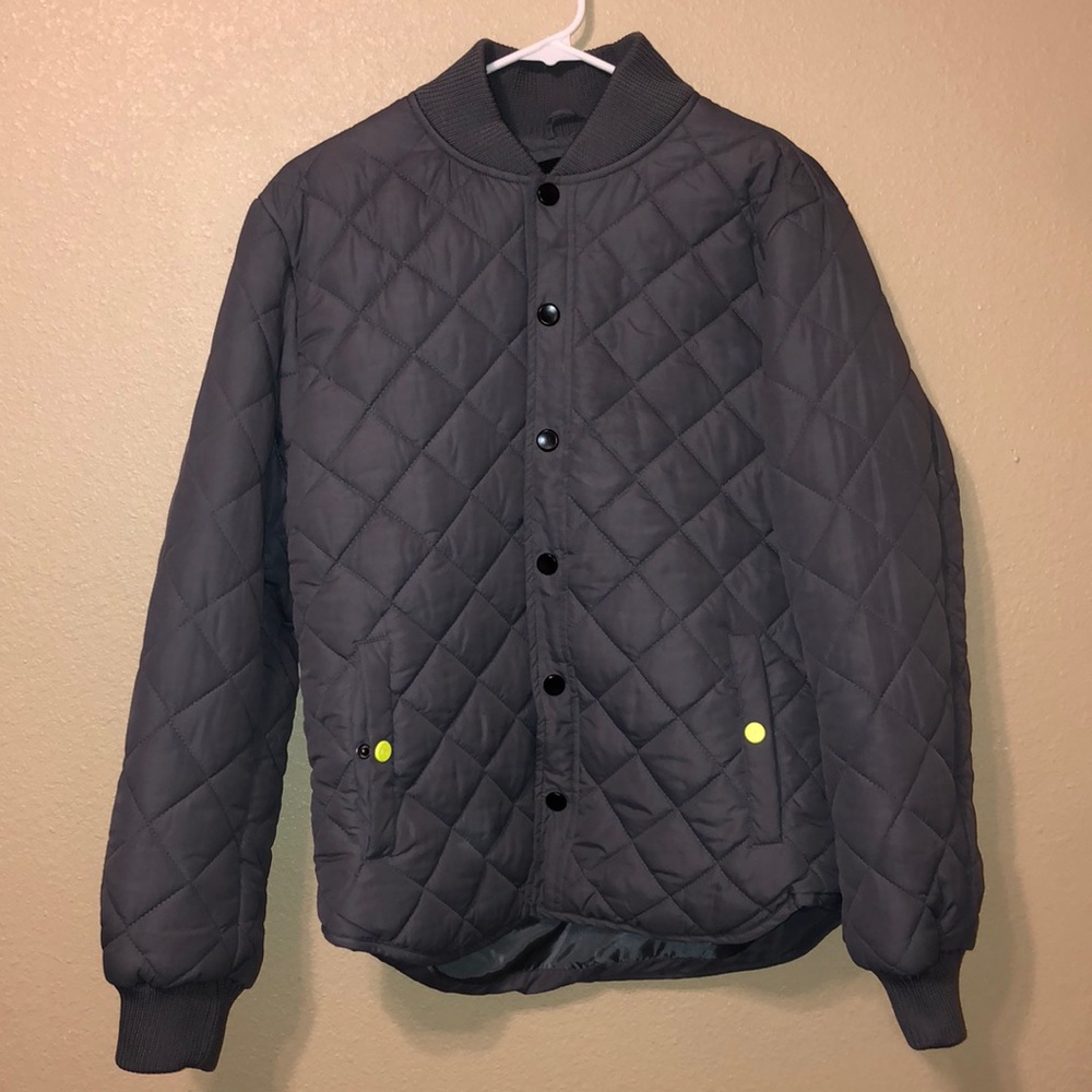 Light Puffer Jacket Gray - image 2